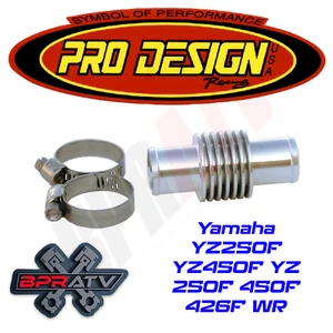 Pro Design Billet In Line Super Cooler Yamaha YZ250F YZ450F YZ 250F 450F 426F WR - Picture 1 of 3