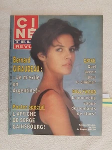 CINE REVUE N°32 1985 TAHNEE WELCH LE PERSON AUDIARD PAGNY ELKE SOMMER GAINSBOURG - Picture 1 of 16