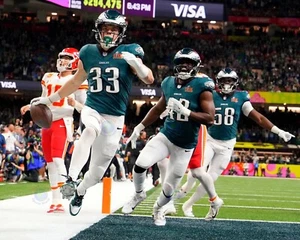 8x10 Photo COOPER DeJEAN Philadelphia Eagles Super Bowl 59 Pick 6 INT NFL - Picture 1 of 1