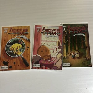 Adventure Time Candy Capers Kaboom! Comics Lot of 3 Finn Jake TV Cartoon Book - Picture 1 of 11
