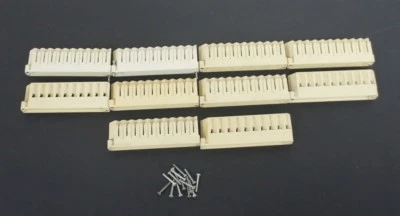 LOT OF 10 MODICON MA-8202-002 TERMINAL BLOCKS 10A, 300V, MA8202002 - Image 1 of 2