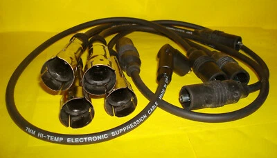 JUEGO DE CABLES ENCHUFABLES DE ALTA TEMPERATURA 7 MM 1.8 VW VOLKSWAGEN GOLF PASSET JETTA 109 95-06 MUCHOS Foto 1 de 4
