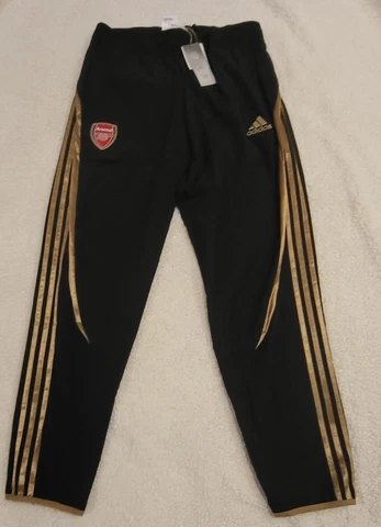 Arsenal FC Adidas Teamgeist Woven Pants Black Men's Medium NWT Cover