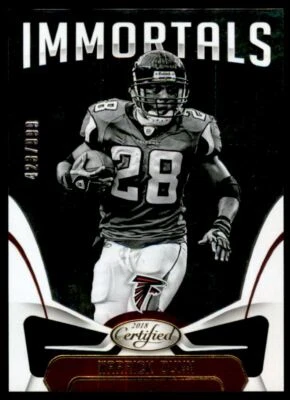 2018 Certified #111 Warrick Dunn IMM /999  - Image 1 of 2