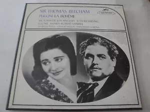 Puccini: La Boheme / Sir Thomas Beecham VINYL BOX SET SERAPHIM RECORDS - Picture 1 of 2