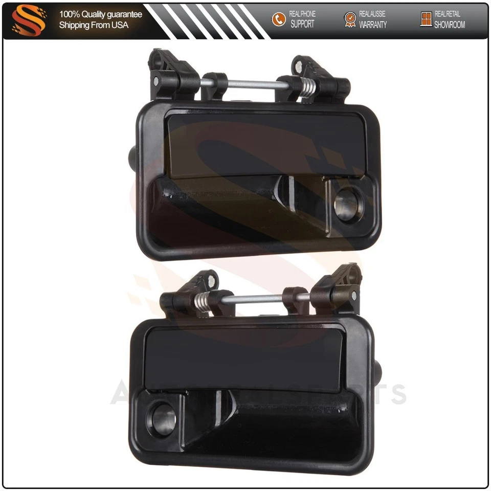 Manijas de puerta exteriores delanteras 2x para 89-94 SUZUKI SWIFT Pontiac Firefly Geo Foto 1 de 4