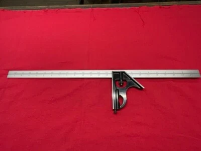 Starrett C33H-24-4R Combination Square, 24" with Square Head IN STOCK - Image 1 of 4