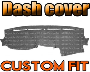 Fits 2003-2007 CADILLAC  CTS  DASH COVER MAT DASHBOARD PAD / CHARCOAL GREY - Picture 1 of 5