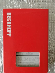 One New Beckhoff EL3403 EL 3403 PLC Moudule In Box Fast Shipping - Picture 1 of 1