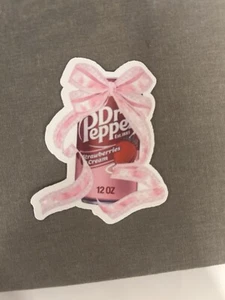 Dr Pepper Strawberries And Cream Sticker - Picture 1 of 1