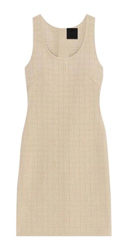 Abito beige chiaro GIVENCHY taglia small ORIGINALE IMBALLO ORIGINALE £1250 #U6