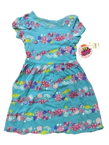 Nickelodeon JoJo Siwa Life is Sweet Ali-A Blue Girls Dress Size M 7/8 - Picture 1 of 5