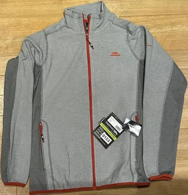 Trespass Mirth Fleece Jacket - Grey - Mens Adult XXS Youth 14-16 - New - Image 1 of 4
