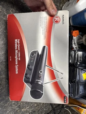 Wireless Microphone System Radio Shack Single Channel 170 MHz VHF 32-1258 - CIB - Image 1 of 4