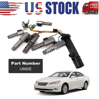 Kit de solenoide de transmisión U660E con arnés para Lexus ES350 Camry EE. UU. Foto 1 de 4