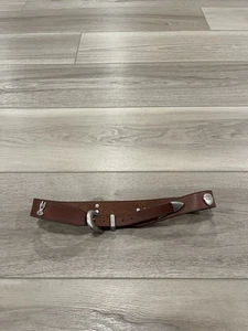 SELTENER VINTAGE LOONEY TUNES LEDER GÜRTEL FIGUREN GR 32 BRAUN 1992 WB BH2 - Bild 1 von 5