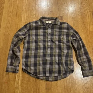 The Normal Brand Jasper Shirt Mens L Green Gray Check Button Down Long Sleeve - Picture 1 of 8