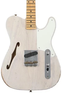 Fender Custom Shop Limited-edition Red Hot Esquire Relic Semi-hollowbody - Picture 1 of 10