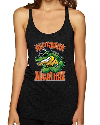 Camiseta sin mangas Alligator Alcatraz Muscle Gator Divertida Dibujos Animados Gator Espalda Corredora Foto 1 de 2