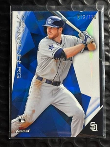 2015 Topps Finest /150 Cory Spangenberg #3 Blue (RC) San Diego Padres - Picture 1 of 2