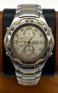 Reloj Hombre Citizen Eco Drive Cronógrafo Alarma WR 200 AP5264-51P - 40mm - Imagen 1 de 10