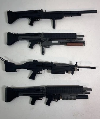 Ultimate Soldier Modern US Machine Gun Set 1:6 21st Century Toys 4 Total - Image 1 of 4