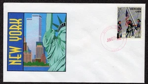 2002 HEROES OF 2001 (Scott B2) - Unknown-Maker U/O FDC TD671 - Picture 1 of 1