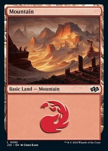 Mountain (0092) Light Play, English Magic the Gathering MTG Foundations Jumpstar - Picture 1 of 1