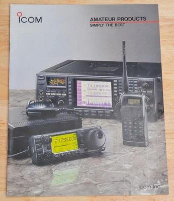 CATALOGO PRODOTTI AMATORIALI ICOM VINTAGE (1997) IC-781 IC-775DSP IC-756 IC-706MKII - Immagine 1 di 3