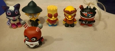 Kidrobot  3" Vinyl Figures- Various Series- Nice Used LOT of 6 - Image 1 of 4