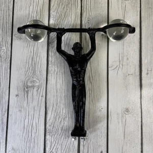 Ornament Art Desktop Statue Sculpture Weightlifter Simple Modern Figure Decor. - Picture 1 of 8