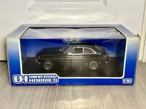 Universal Hobbies scala 1:18 UH MGB GT V8 nero con scatola - Foto 1 di 10