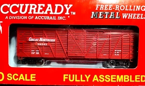 ACCUREADY/ACCUREARAIL.40'Wood Stock Car-Great Northern GN#56242 BUILT/LAYOUT RED - Picture 1 of 14