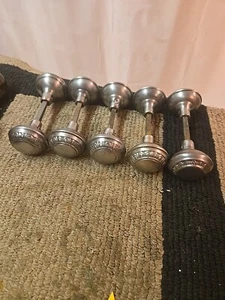 Lot of 5 Sets Vintage Iron Door Knob Finish 2" Ornate Reclaimed - Picture 1 of 3