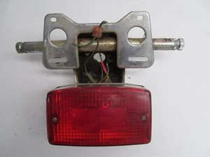 1980 HONDA CB650C CB650 C CUSTOM TAIL BRAKE LIGHT WITH PLATE BRACKET - Picture 1 of 9
