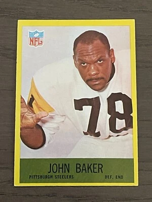 1967 Philadelphia John Baker #147 Pittsburgh Steelers (A) - Image 1 of 2