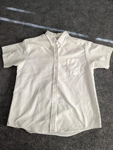 Disney Store Cast Members Women's White Shirt Uniform Size 10 Made in USA - Picture 1 of 8