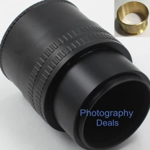 Lente de enfoque ajustable adaptador helicoide ajustable de latón M58 a M58 montaje 36-90 mm - Imagen 1 de 7