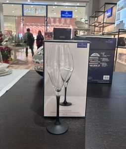 Servizio calici in cristallo Villeroy & Boch - Manufacture Rock (Champagne) - Foto 1 di 4