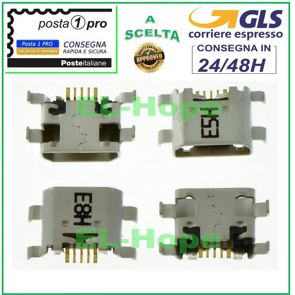 CONNETTORE RICARICA DI CARICA HUAWEI NOVA LITE - P8 LITE 2017 PRA-LX1 MICRO USB - Immagine 1 di 1