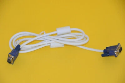 Hochwertiges 1,8m VGA SVGA Kabel HQ mit Ferritkern für PC Bildschirm Monitor - Bild 1 von 3