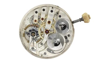IWC H6 Cal. 66 High Grade Pocket Watch Movement 44.8 mm Working Condition *4198 - Bild 1 von 4