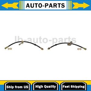 2X Front Brake Line Hose First Stop For For Jeep Compass 2007 2008 2009 2010