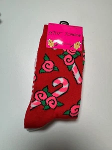 Betsey Johnson Damen 3 Paar Weihnachtssocken - Bild 1 von 3
