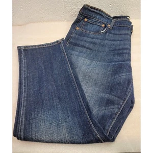 Levi's Boyfriend Jeans 33 Denim Mid Rise Zip Button - Picture 1 of 11