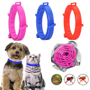 Adjustable Anti Flea and Tick Neck Collar 8 Months Protection For Pet Dog Cat