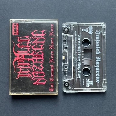 Impaled Nazarene Tol Cormpt Norz Norz Norz cassette 1993 Osmose JL America tape - Image 1 of 2