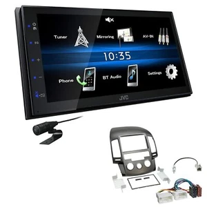 JVC Autoradio Touchscreen Bluetooth für Hyundai i30 2008-2012 manuelle Klima - Bild 1 von 5