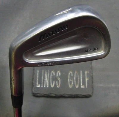 Left-Handed Mizuno MP-60 GF Forged Cut Muscle 4 Iron Extra Stiff Steel Shaft - Image 1 of 4