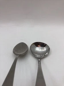 2 Piece Cambridge 18/8 Stainless Gabriana Gravy Ladle And Serving Spoon~Korea - Picture 1 of 12